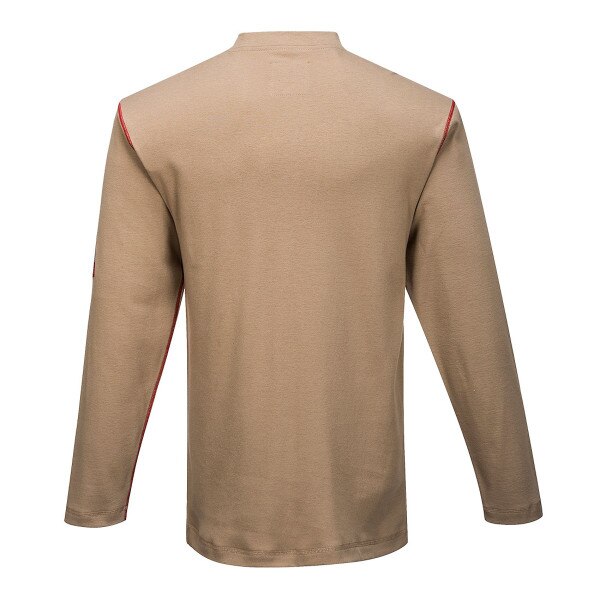 Bizflame Henley Shirt in Khaki